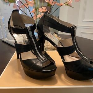 Worn Once! Michael Kors Berkeley Platform heels sz11